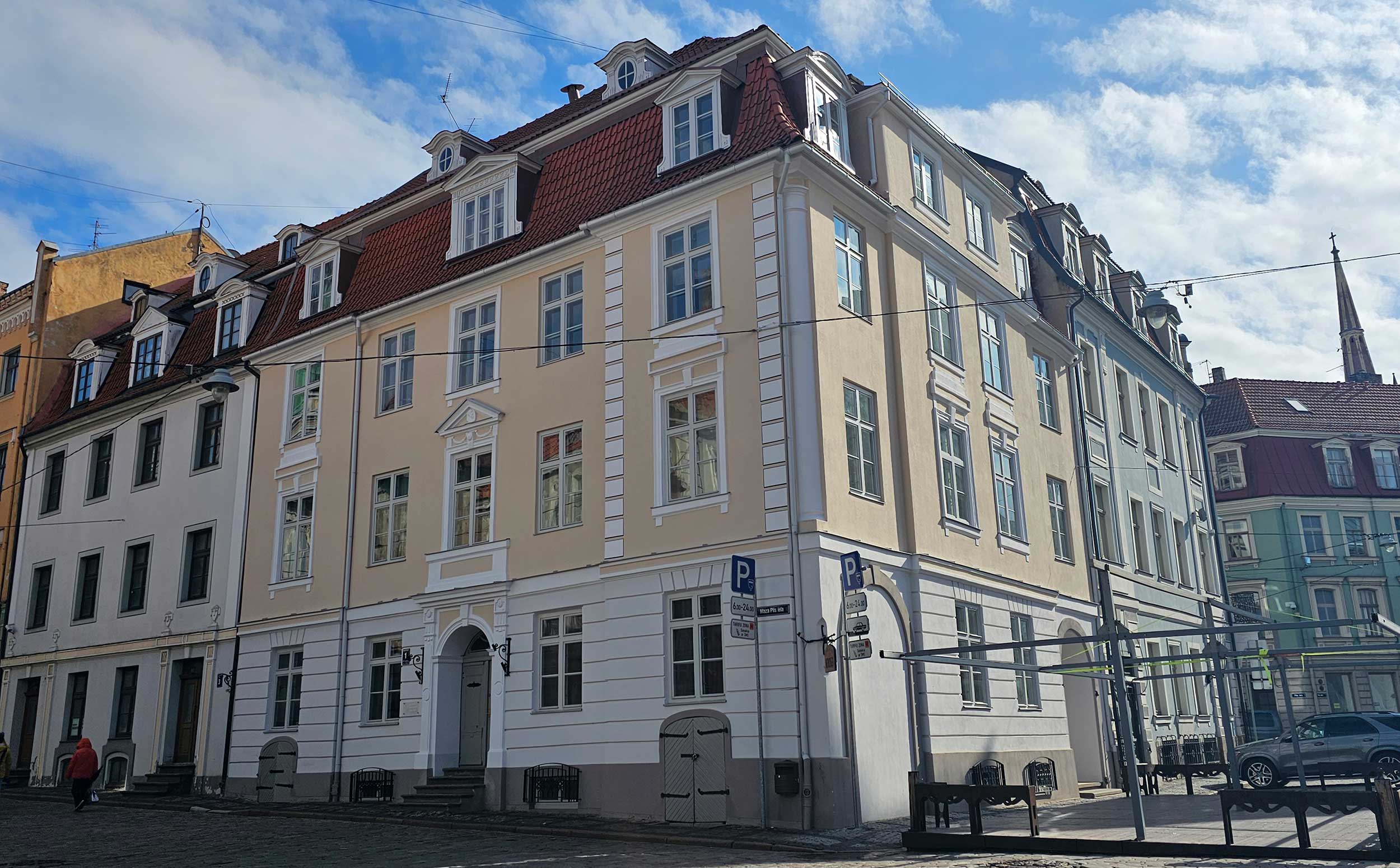 Historical Building Renovation on Pils Street